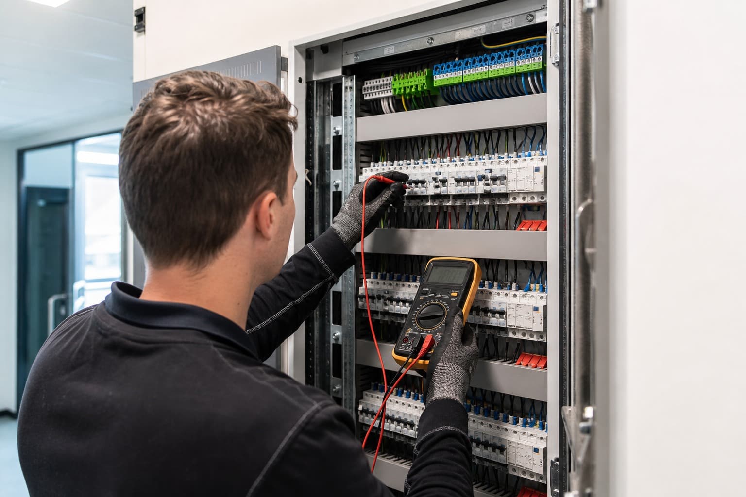 Elektrotechnische meting als illustratie van herstel na een inspectie